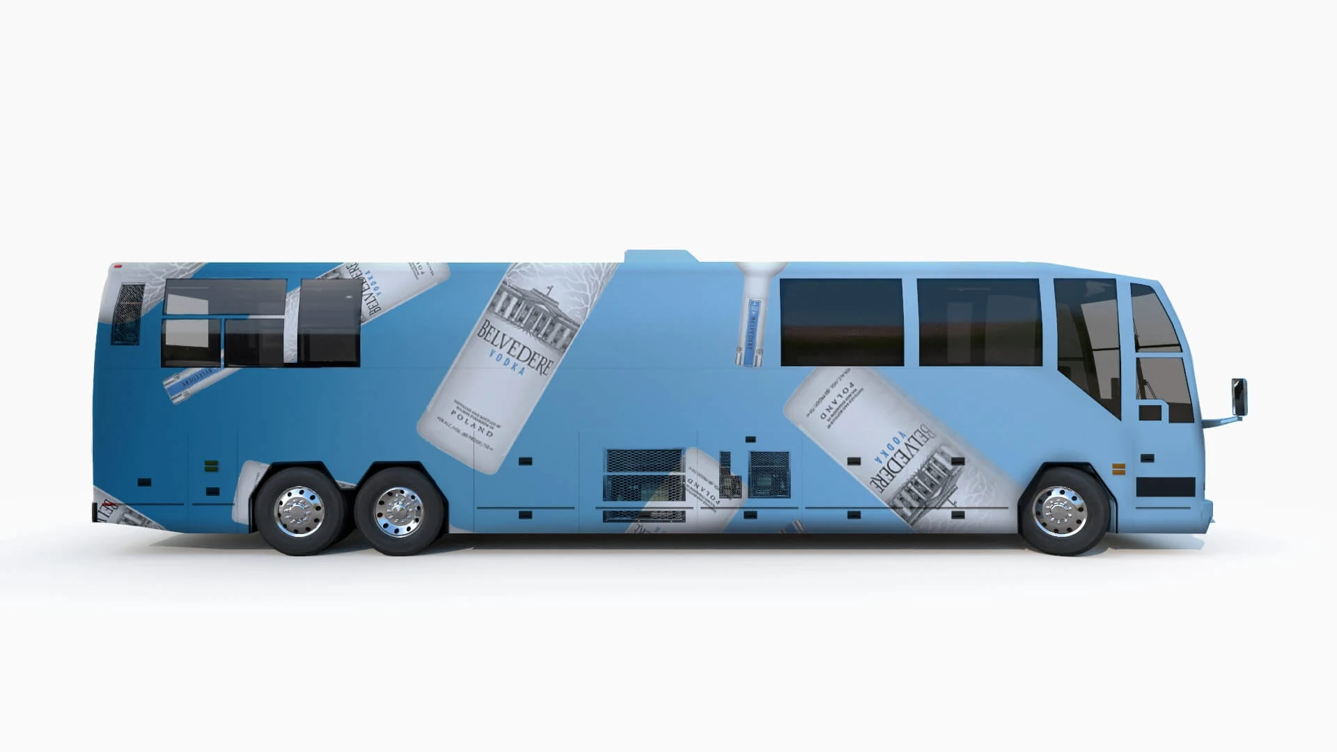 Belvedere bus mockup