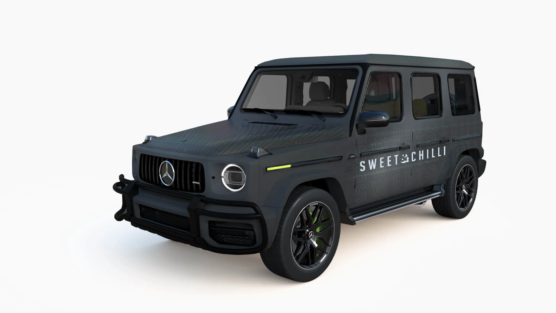 Sweet & Chilli G-Wagon mockup